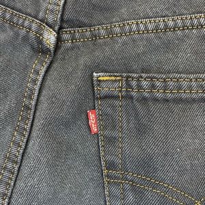 Levi’s Jeans High Rise No Label 14” lay flat Sz 26/28